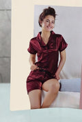 IMPORTED SATIN SHIRTS NIGHT SUIT