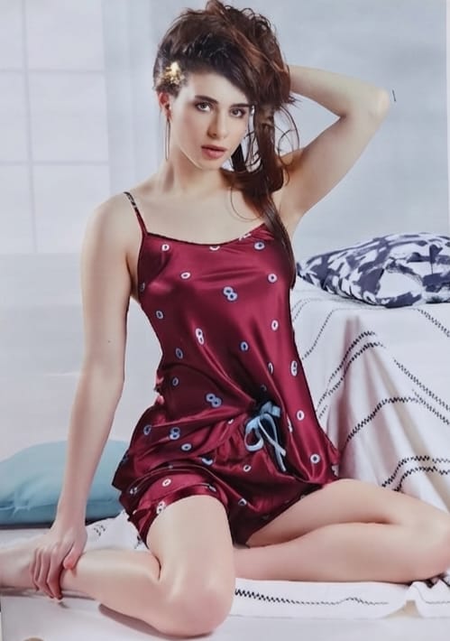 IMPORTED SATIN SHIRTS NIGHT SUIT