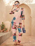 PINK WITH PRINT