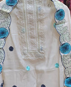 DESIGNER FLORAL EMBROIDERY SUIT