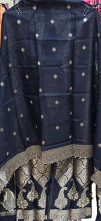 LUXURY BLACK SUIT WITH EMBROIDERY