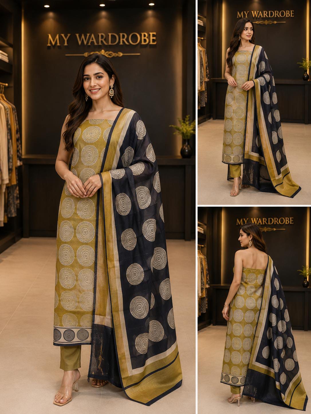 PREMIUM  MAHESHWARI SUITS