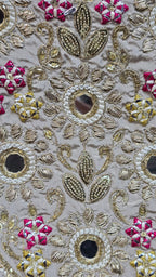 Elegant Ivory Farshi Salwar Suit