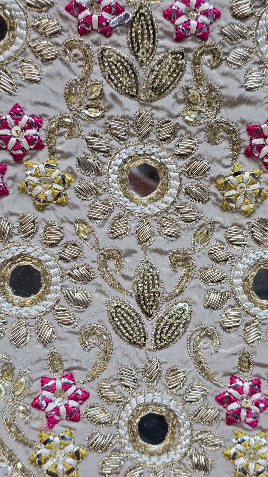 Elegant Ivory Farshi Salwar Suit